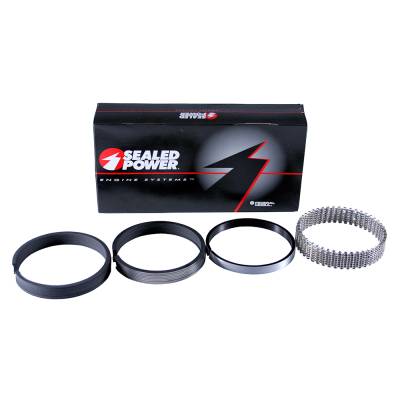 Pistons and Rings - Piston Rings - Speed Pro - 4.060" Bore 5/64"-3/16" Moly standard fit piston rings.