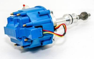 Assault Racing Products - Ford 351C 351M 400 429 460 HEI Distributor 65 000 KV Coil 7500 RPM Module Blue - Image 3