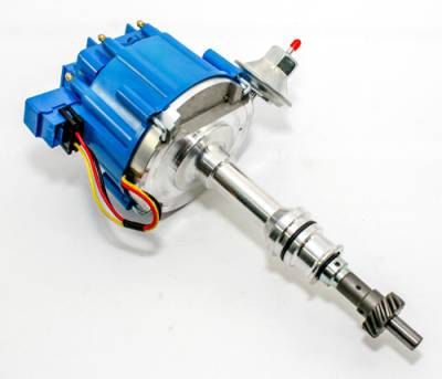 Assault Racing Products - Ford 351C 351M 400 429 460 HEI Distributor 65 000 KV Coil 7500 RPM Module Blue - Image 4
