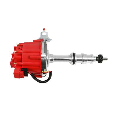 Assault Racing Products - Ford BBF FE V8 65K One Wire HEI Distributor 352 360 390 406 427 428 Red Cap - Image 3