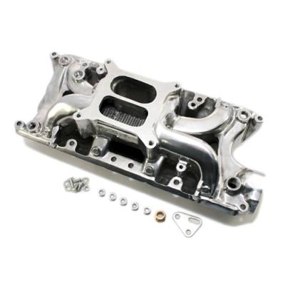 Engine Components - Intakes - Assault Racing Products - Ford Small Block 289 302 Windsor Polished Air Gap Aluminum Intake Manifold
