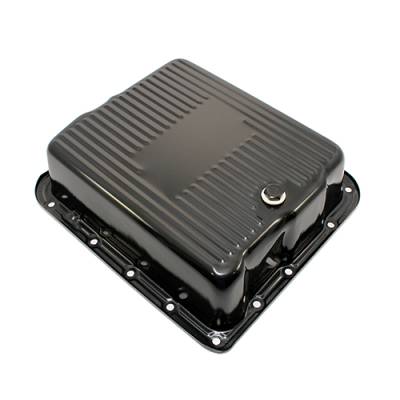 Assault Racing Products - GM 700R4 4L60E Black Deep Transmission Pan Extra Capacity 4L60 4L65E Automatic Trans - Image 2