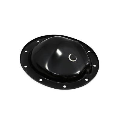 Transmissions, Rearends, & Gears  - Differential Covers - Assault Racing Products - GM Chevy Car/Truck 10 Bolt Black Plated Steel Differential Cover w/ Drain Plug