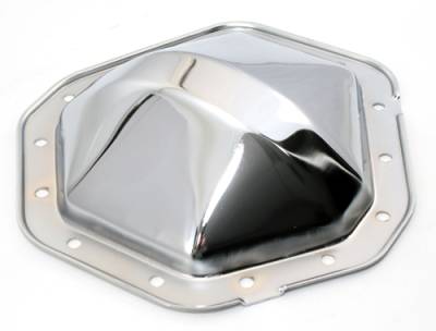 Transmissions, Rearends, & Gears  - Differential Covers - Assault Racing Products - GMC Chevy Corporate 14 Bolt Chrome Plated Steel Differential Cover 2500 Truck