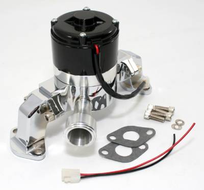 Assault Racing Products - High Performance Aluminum Electric Water Pump Big Block Chevy 396 427 454 Chrome - Image 3
