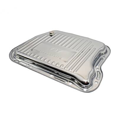 Assault Racing Products - Mopar Chrysler Dodge 727 Torqueflite Chrome Automatic Transmission Pan Stock Cap - Image 3