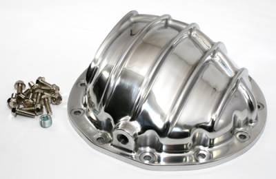 Assault Racing Products - Polished Aluminum Finned Differential Cover Chevy GM 12Bolt 12 Bolt Rear Axle - Image 3