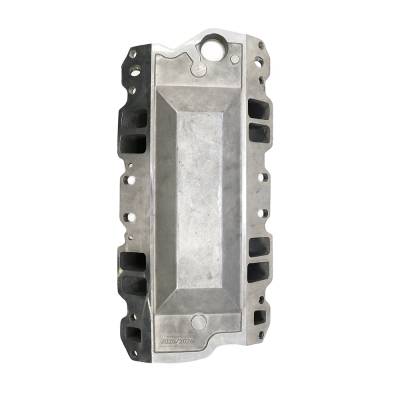 Assault Racing Products - SBC Chevy 350 400 Polished Dual Plane Air Gap Aluminum High Rise Intake Manifold - Image 4