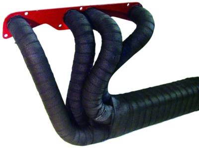 Thermo Tec 11022 2" x 50' Black Auto Exhaust Wrap High Temperature Header Wrap