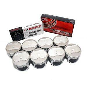 Wiseco PTS535A3 Pro Tru Pistons Small Block Chevy 400 Hollow Dome +.30 Over Bore
