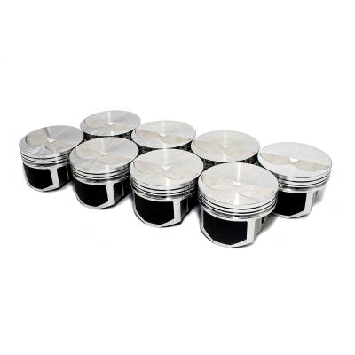 Pistons and Rings - Pistons - Wiseco - Wiseco PTS503AS Pro Tru Pistons Small Block Chevy 350 2V Flat Top Standard Bore