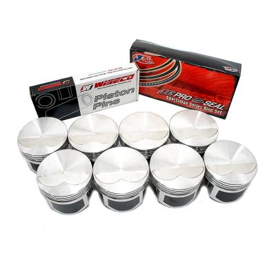 Pistons and Rings - Pistons - Wiseco - Wiseco PTS516A6 Pro Tru Pistons Big Block Chevy 496 Flat Top .60 Over Bore 4.310