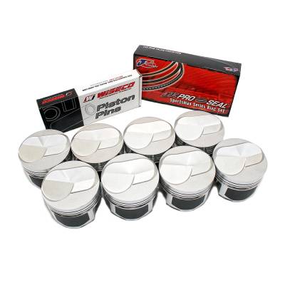Pistons and Rings - Pistons - Wiseco - Wiseco PTS518A3 Pro Tru Pistons Big Block Chevy 509 Mini Dome Bore Size 4.500"