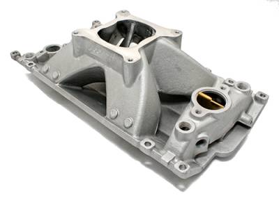 Assault Racing Products - SBC CHEVY High Rise Aluminum Vortec Single Plane Intake Manifold 350 - Image 3