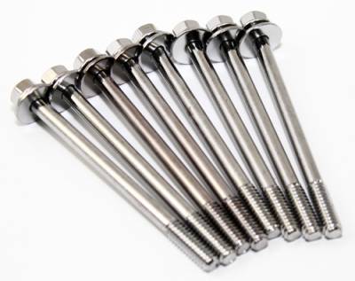 SBC Chevy Chrome Centerbolt Valve Cover Bolts Short Factory Style Covers 5.0 5.7