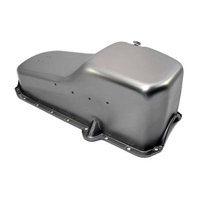Small Block Chevy 1980-85 SBC 283-305-327-350 Stock Capacity Raw Painted Oil Pan