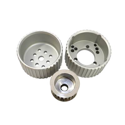 Assault Racing Products - Small Block Chevy Gilmer Belt Drive Pulley Kit Short Water Pump Aluminum 350 400 - Image 2