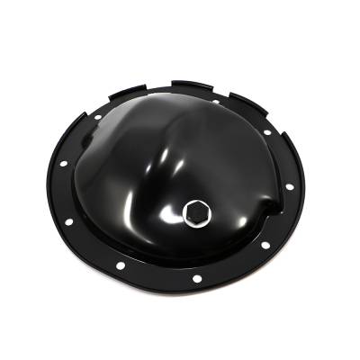 Transmission and Rearend Accessories - Diff Covers  - Assault Racing Products - 1964-Up Chevy GMC Pontiac 10 Bolt Black Rear Differential Cover - 8.5 Ring Gear