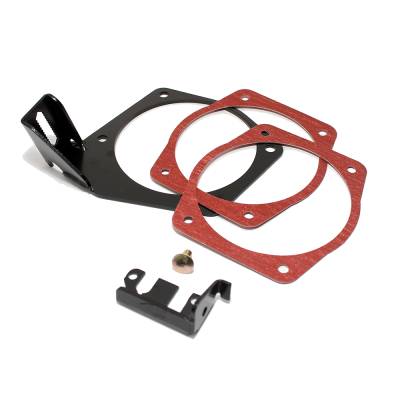 KMJ Performance Parts - LS1 LS2 LS3 LS6 Throttle Cable Bracket For Intakes 98MM to 102MM W/ Gaskets - Image 3