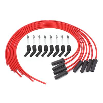 PerTronix 818480 Flame-Thrower Spark Plug Wires 8mm Universal LS Engine Red