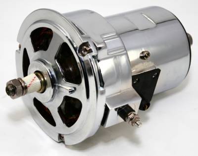 1.6L VW Beetle 55 Amp Chrome Alternator Type 2 Mini Bus Sand Rail Volkswagen Bug
