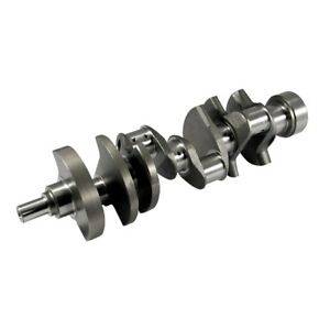 Scat 4340 Forged Crankshaft - Stroke 3.75; Rod Length 5.7 350 main-Late Model 1 Piece Rear Main