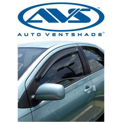 Exterior  - Vent Visors  - Auto Ventshade - AVS 92335 Tape-On Front Windows ONLY Ventvisors 2-Piece 1997-2005 Chevy Venture
