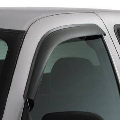 Exterior  - Vent Visors  - Auto Ventshade - AVS 92430 Vent Visor Tape On Window Deflector 2Pc 2016-2020 Toyota Tacoma Access