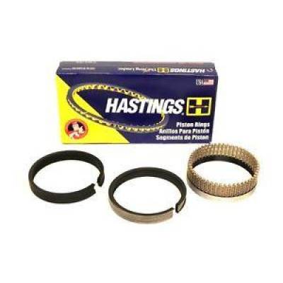 Pistons - Piston Rings - Hastings Manufacturing - Hastings MOPAR 360 Moly Piston Rings +40 5/64 5/64 3/16 Plymouth SBM Dodge