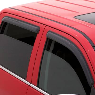 AVS 94804 Ventvisor Outside Mount 4Pc 2019-2020 Chevrolet Silverado 1500 GMC Sierra 1500 Double Cab