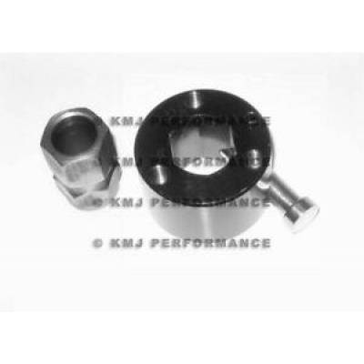 Black Billet Aluminum Push Button Quick Release Steering Wheel Hub IMCA NHRA