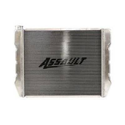 GM Chevy Style 19"x24" Aluminum Universal Radiator Heavy Duty Extreme Cooling