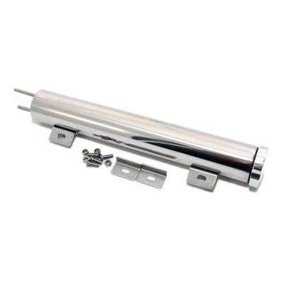 Universal Stainless Steel Radiator Overflow Catch Can 13" Tall Chevy Ford Mopar