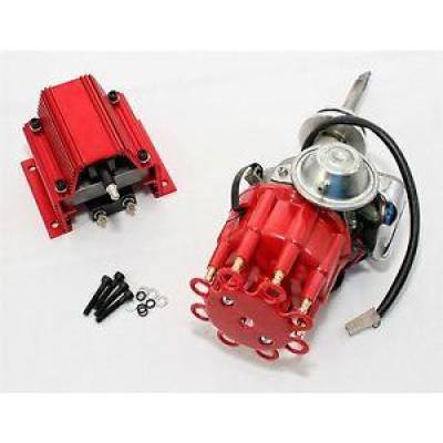 KMJ Performance Parts - Small Block Dodge Plymouth 318 340 360 Complete Electronic Distributor w/ Coil