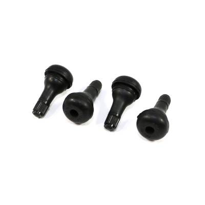 KMJ Performance Parts - 4 Pack Rubber Valve Stems Fits Steel Racing Wheels W/ .625 Dia. Hole IMCA Racing
