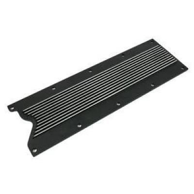 GM LS1 / LS6 Black Finned Aluminum Engine Valley Cover Chevrolet Gen III/IV