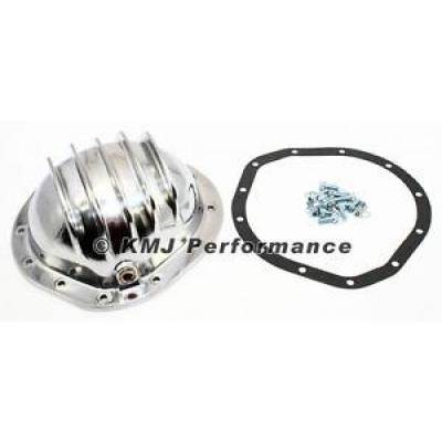 Chevy GMC Truck 12 Bolt Polished Aluminum Differential Cover - 8 3/4"; Ring Gear