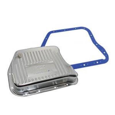 Mopar Chrysler Dodge 727 Torqueflite Chrome Auto Trans Deep Pan w/Moroso Gasket