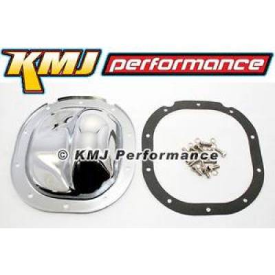 Transmission and Rearend Accessories - Diff Covers  - KMJ Performance Parts - Ford 8.8"; Ring Gear Rear Differrntial Cover 10 Bolt Steel Chrome Mercury Mazda