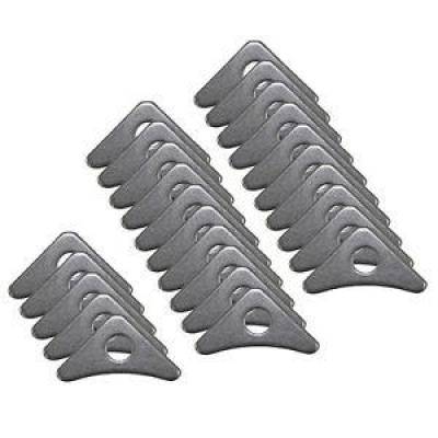 25 Pack Chassis Mounting Gusset Tab 1/8"; Thick Steel 1/2"; Mounting Hole Weldable
