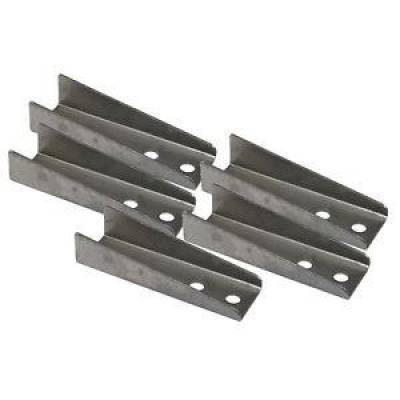 5 Pack Chassis Mounting Tabs 4-3/4"; Long Fuel Cell Bracket .085"; Steel Weldable