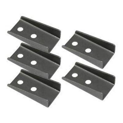 5 Pack Chassis Mounting Tabs 3"; Long Fuel Cell Bracket .085"; Steel Weldable