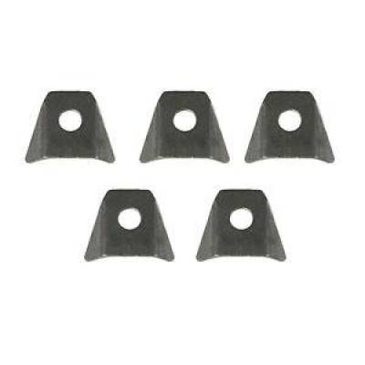 5 Pack Chassis Mounting Body Tabs .085"; Thick Steel Weldable 1/2"; Hole Formed