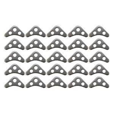 Bumpers and Chassis  - Gussets and Tabs  - KMJ Performance Parts - 25 Pack Chassis Mounting 3/8"; 3 Hole Gusset Tab 1/8"; Thick Steel Weldable 1-7/8";