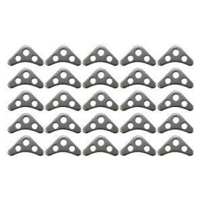 25 Pack Chassis Mounting 3/8"; 3 Hole Gusset Tab 1/8"; Thick Steel Weldable 1-7/8";