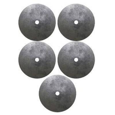 5 Pack Chassis Mounting 5"; Spring Shim 3/16"; Thick Steel 1-3/4"; Hole Weldable