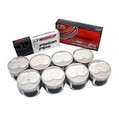 Wiseco - Wiseco PTS535A4 Pro Tru Pistons Small Block Chevy 400 Hollow Dome +.40 Over Bore