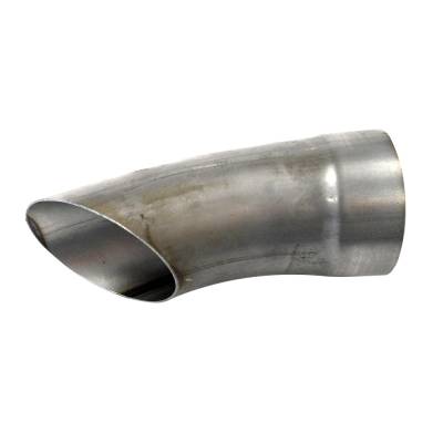 Reducers, Elbows & Builder Components - Elbows & Turndowns - Schoenfeld - Schoenfeld 2525-3 Exhaust Turn Down for 2.5" Inlet 10" Long