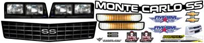 MONTE CARLO SS NOSE DECAL KIT