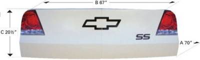 Five Star RaceCar Bodies - ABC TAIL PIECE AND DECAL KITS - Image 1